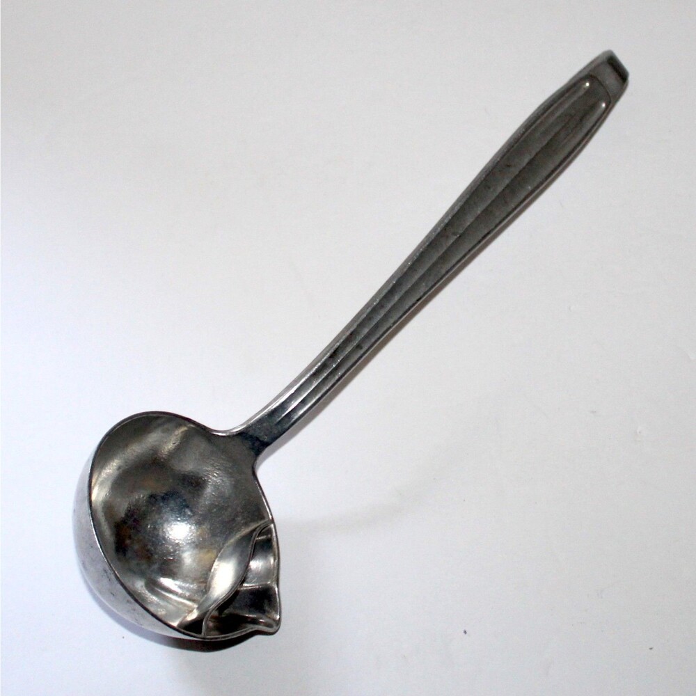 Westmark Straining Ladle fett-weg fat off Cast Aluminum vintage 11"
